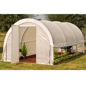 serre tunnel culti-abris luxe 18 m2 - acd
